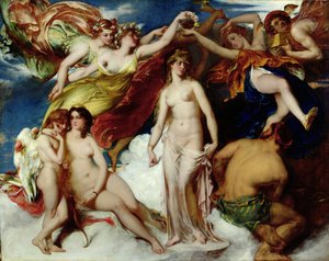 Pandora couronnée par les Saisons - William Etty