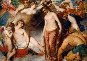 Pandora couronnée par les saisons - William Etty