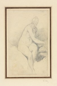 Nu assis - William Etty