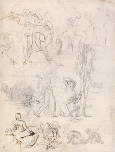 Feuille de croquis - William Etty