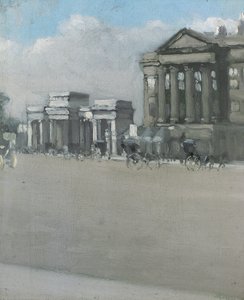 Hyde Park Corner dans le brouillard - William Evelyn Osbourne