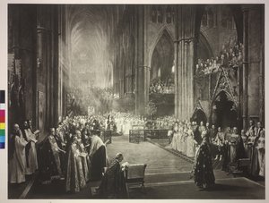 Cérémonie du 50e anniversaire du trône de la reine Victoria à l