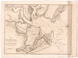 Plan de Charlestown, S.C. par Faden - William Faden