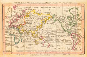 Carte du monde - William Faden