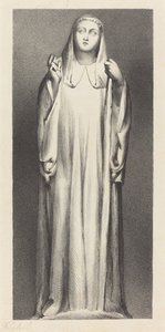 Figure de la Cathédrale de Peterborough - William Fairland after John Flaxman