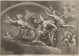 Junon et Iris - William Faithorne