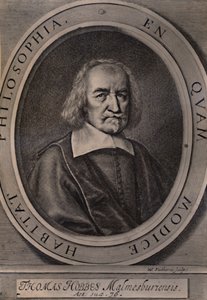 Thomas Hobbes, philosophe anglais, vers 1668