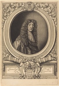 James Drummond, Comte de Perth - William Faithorne after Sir Peter Lely