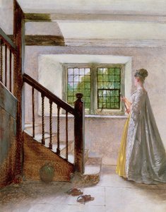 Intérieur à Haddon Hall, XIXe siècle