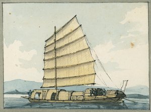 Bateau de commerce chinois - William Ffarington