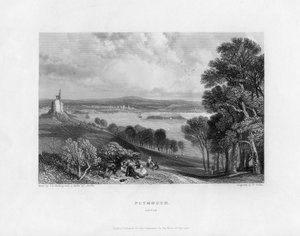 Plymouth, Devon, XIXe siècle - William Finden