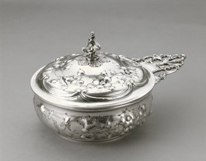 Bol avec couvercle, vers 1856