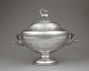 Soupière, vers 1860 (argent) - William Forbes