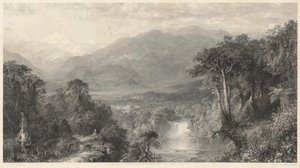 Le cœur des Andes - William Forrest, after Frederic Edwin Church