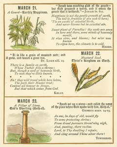 Page du livre anniversaire de la Bible Emblem - William Foster