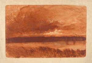 Paysage fluvial, New Haven - William Fowler Hopson