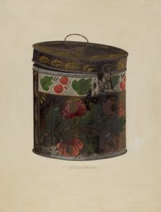 Boîte en fer-blanc Toleware