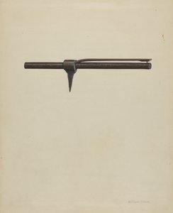 Fusil piège, vers 1936 - William Frank