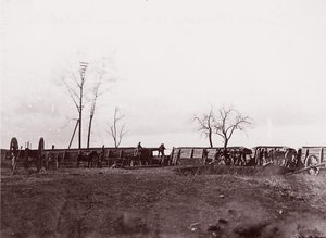 Fort Brady, Virginie, près de Dutch Gap, 1865 - William Frank Browne