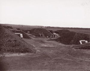 Fort Darling, rivière James, 1865 - William Frank Browne.