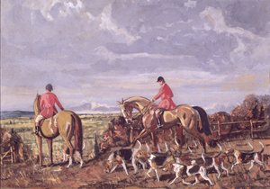 Chiens à la chasse