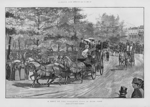 Réunion du Coaching Club à Hyde Park, Londres
