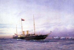Yacht Osborne de S.M. - William Frederick Mitchell
