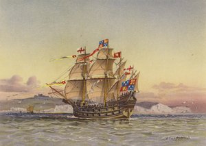Le Grand Harry de 1488 - William Frederick Mitchell