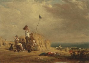 Repos de midi, moisson - William Frederick Witherington