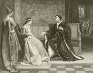 La cour de Henri V - William Frederick Yeames