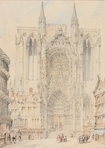 Façade de la cathédrale de Rouen
