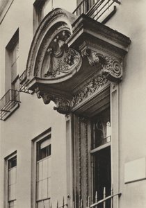 Porte, 9, Grosvenor Road, Londres (photo n/b) - William Galsworthy Davie