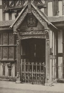 Porte, Guildhall des bouchers, Hereford - William Galsworthy Davie