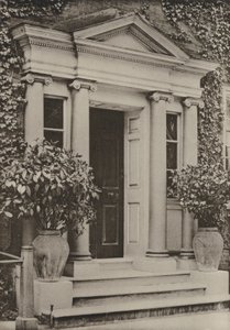 Porte, East Pallant, Chichester (photo n/b) - William Galsworthy Davie
