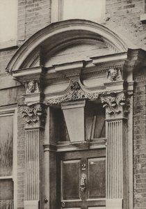Porte, Great St Helens, Londres (photo n/b) - William Galsworthy Davie