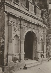 Porte, Porche à la Gate House, Kenilworth - William Galsworthy Davie