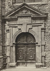 Porte, Église St Helen, Londres - William Galsworthy Davie