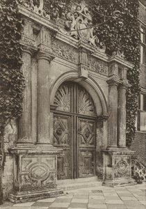 Porte, La Porte Nord, Hatfield House, Herts - William Galsworthy Davie