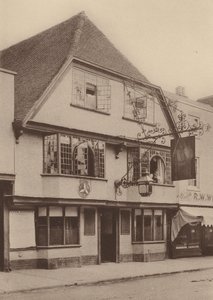 Auberge Falstaff, rue St Dunstan, Canterbury, Kent - William Galsworthy Davie