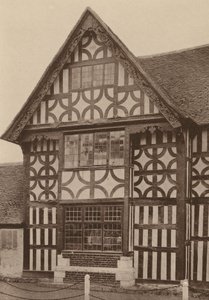 "The Middle House," Mayfield, Sussex, daté 1575 - William Galsworthy Davie