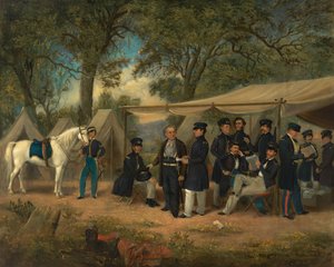 Zachary Taylor à Walnut Springs, 1847 - William Garl Browne