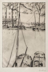 Vue de Rotterdam - William George Reindel