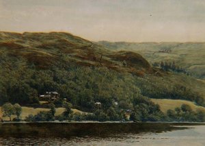 Vue de Brantwood, p.1881 - William Gersham Collingwood