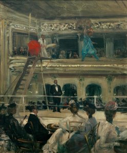 Le jardin sur le toit de Hammerstein - William Glackens