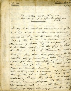 Manuscrit du Sermon No. 159 par William Greenleaf Eliot, 15 avril 1838 - William Greenleaf Eliot