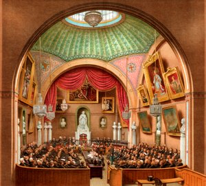Salle du conseil, Guildhall, Londres, 1886 - William Griggs