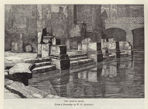 Les thermes romains à Bath
