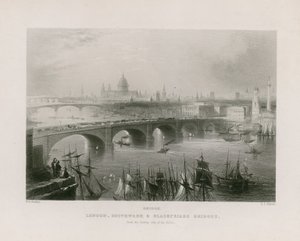 Vue générale de Londres - William H. Bartlett