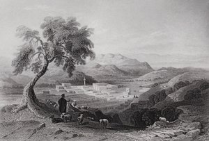 Nazareth, vue vers la plaine d