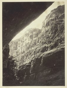Cañon de Kanab Wash, rivière Colorado, vue vers le sud, 1872 - William H. Bell